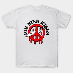 Ice music Nine band Kills  – Peace Sign T-Shirt